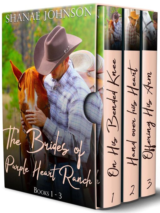 Title details for The Brides of Purple Heart Ranch Boxset, Books 1-3 by Shanae Johnson - Available